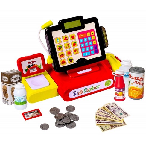 Big Mo's Toys Pretend Cash Register And Play Food - 27 Piece Set : Target