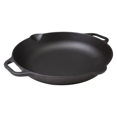 Victoria 10-Inch Cast Iron Round Skillet with Double Loop Handles, Made in  Colombia 