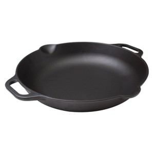 Victoria Cast Iron Paella Skillet 13" Black - 1 of 4