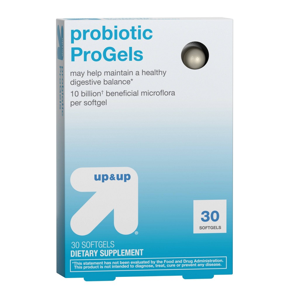 Photos - Vitamins & Minerals Probiotic ProGels Dietary Supplement Softgels - 30ct - up & up™