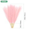 Unique Bargains Dried Plants Artificial Durable Small Fluffy Pampas Grass 7 Branches for Home, Office, Party 17.7 Inch - 3 of 4