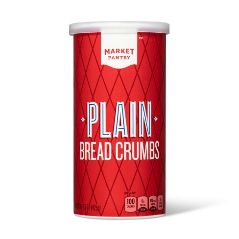 Plain Bread Crumbs 15oz - Market Pantry™ - image 1 of 3