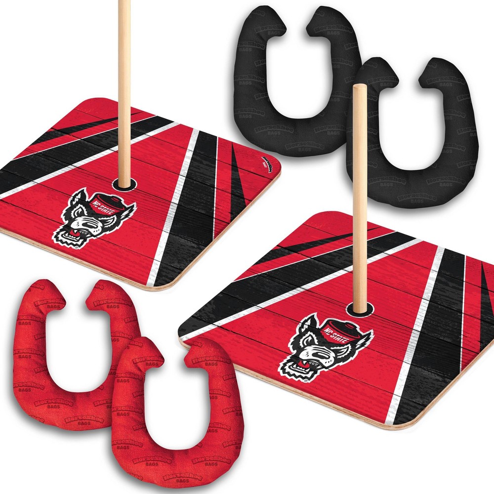 NCAA North Carolina State Wolfpack Horseshoe Bag Toss Game Set