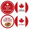 Big Dot of Happiness Canada Day - Canadian Party Name Tags - Party Badges Sticker Set of 12 - 3 of 4