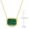 EVERLY JEWELRY | Silver Gemstone Necklace with Chain – Multiple Stone and Metal color Options - 4 of 4