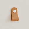 FUFU&GAGA White Baby changing table Storage cabinet Leather pulls Solid wood feet Large space Partitioned storage - 3 of 4