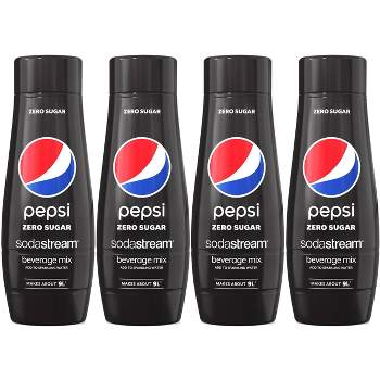 SodaStream Pepsi Zero Sugar Beverage Mix - 60 fl oz/4pk