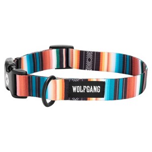 Wolfgang Multicolored Lost Art Polyester Dog Collar Small - 1 of 3