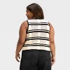 Women's Openwork Tie-Front Sweater Vest - Universal Thread™ - 2 of 3