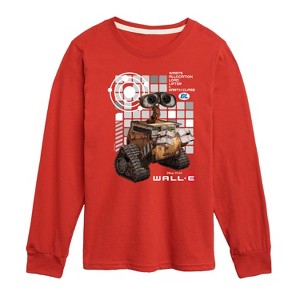 Boys' - Disney - Cube Collage Long Sleeve Graphic T-Shirt - 1 of 4
