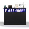 Dresser for Bedroom with 6 Drawers, Modern Chest Featuring  and Charging Station, Spacious Storage Cabinet - 3 of 4