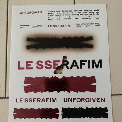 Le Sserafim - 1st Studio Album Unforgiven (target Exclusive, Cd) : Target