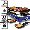 Techwood 1500W Indoor Table Grill with 8 Cheese Melting Pans - 4 of 4