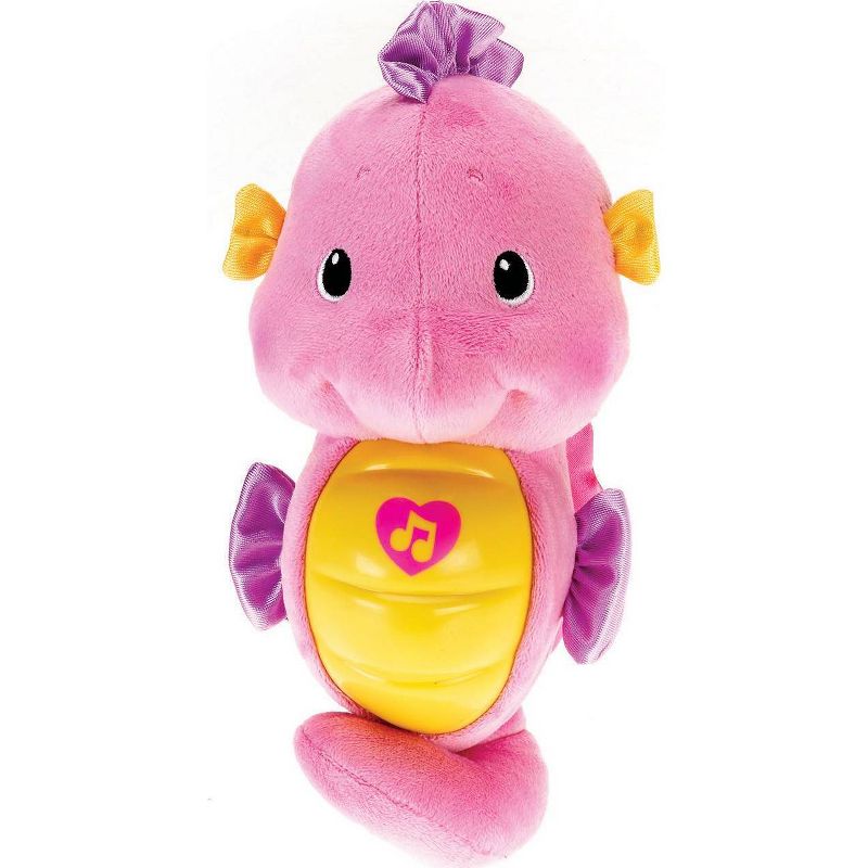 Fisher-Price Soothe N&#39; Glow Crib Toy - Seahorse Pink, 5 of 7