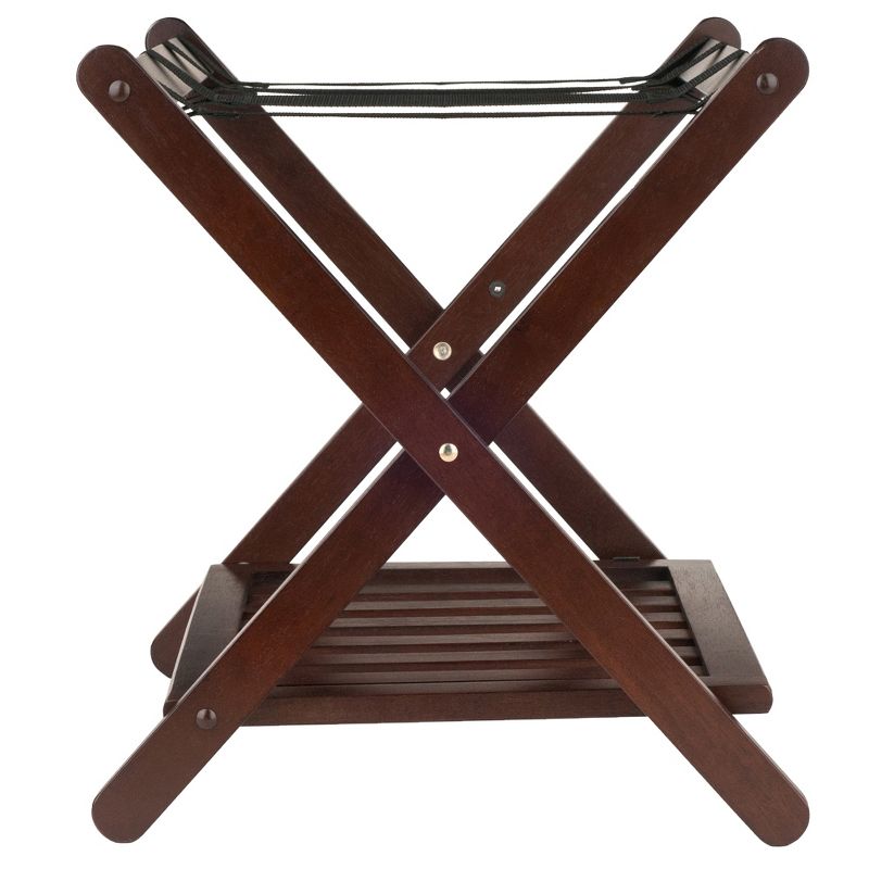 Remy Luggage Rack with Shelf Cappuccino - Winsome, 5 of 8