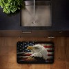 Stupell Industries Bald Eagle Portrait Printed Anti-Fatigue Floor Mat, design by Collin Bogle, 30"x18" - 2 of 4