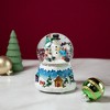 Northlight Children Building Snowman Musical Christmas Snow Globe - 5.75" - 2 of 4
