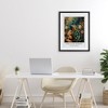 Stupell Industries Vintage Morris Inspired Blue Peacock Framed Print Under Glass Art - 3 of 4