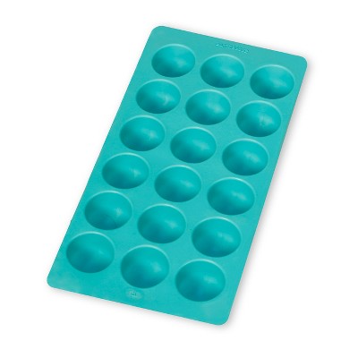 Lekue Round Shapes Silicone Ice Cube Tray, Red : Target