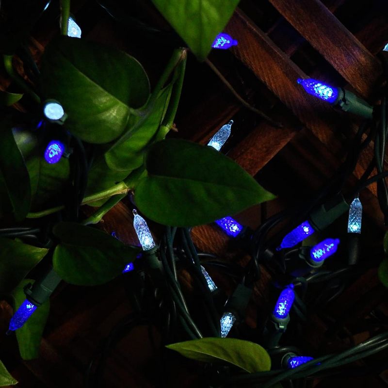 Joiedomi 70 LED Christmas Lights Blue & White, 3 of 6