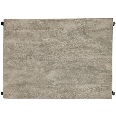 Forge & Grain Industrial Nesting Coffee Tables in Gray