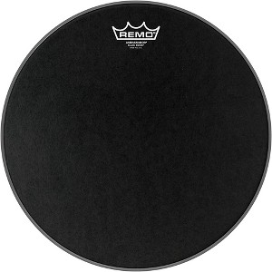 Remo Black Suede Ambassador Batter Drum Head - 1 of 4