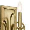 Kichler Lighting Karthe 3 - Light Sconce in  Natural Brass - 4 of 4