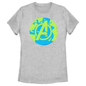 Women's Marvel Earth Day A Symbol T-Shirt - 1 of 4