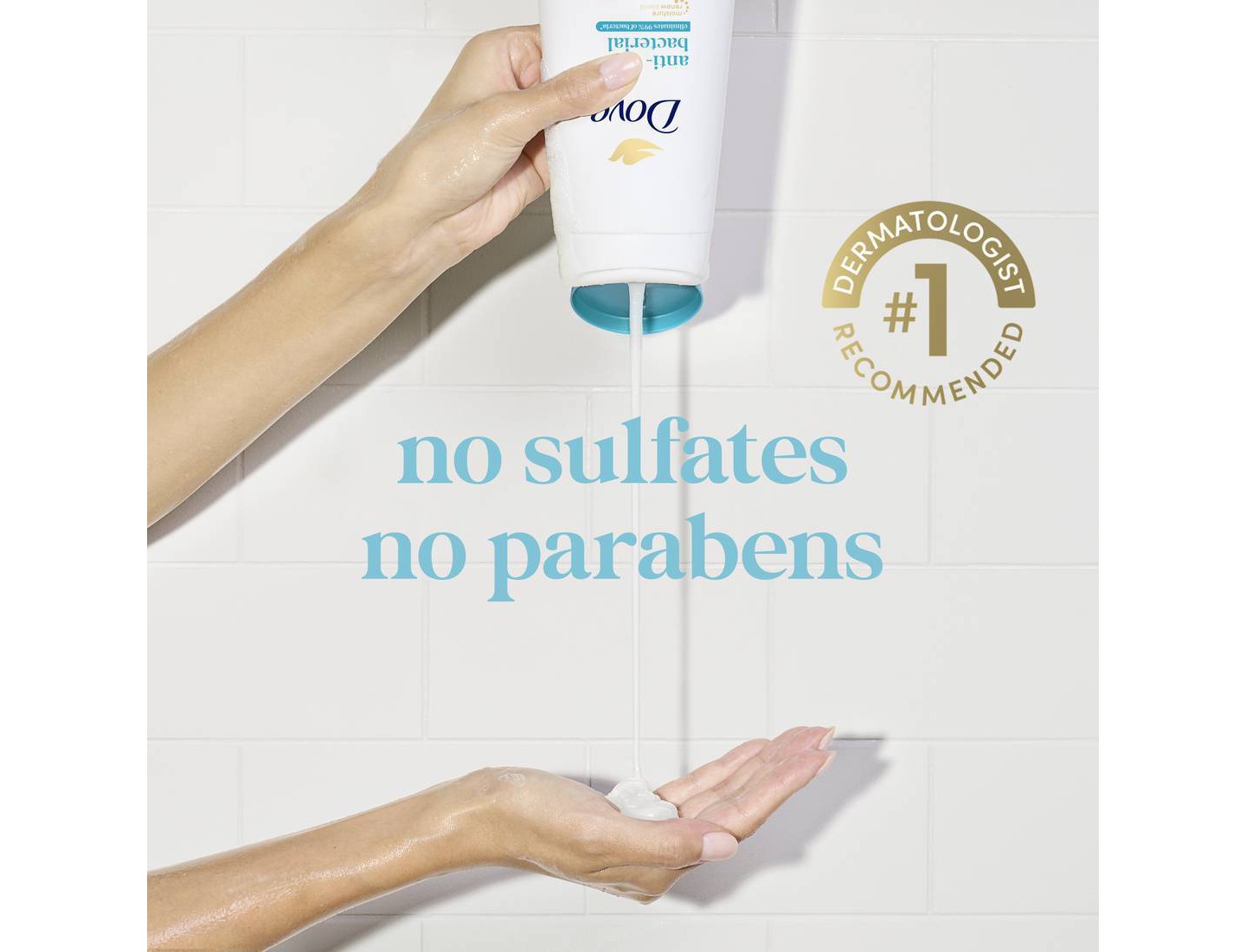 Антибактериальный гель для душа Dove Beauty Antibacterial Care, 20 fl oz — фото 5