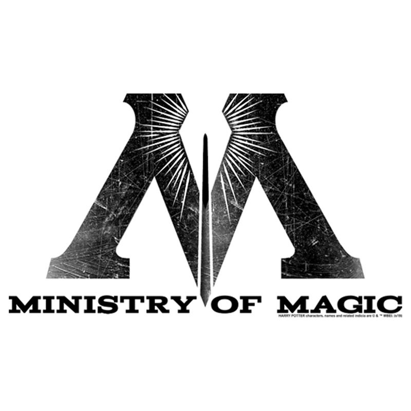 Boy's Harry Potter Ministry Of Magic Logo T-Shirt, 2 of 6