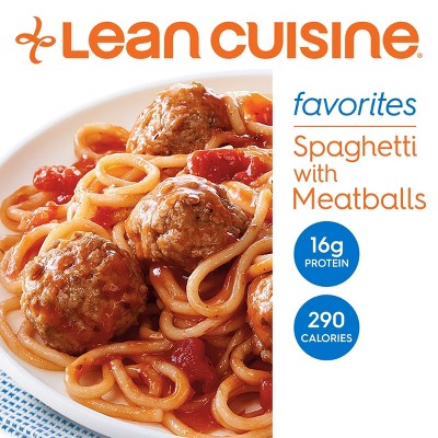 Lean Cuisine Favorites Frozen Spaghetti With Meatballs - 9.5oz
