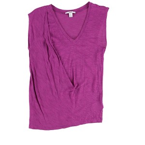 bar III Womens SS Twist Slub Basic T-Shirt - 1 of 2