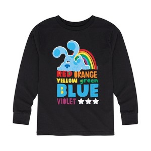 Boys' - Blue's Clues & You! - Colors Of The Rainbow Long Sleeve Graphic T-Shirt - 1 of 4