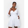 Rebdolls Women's Wide Leg Romper - 3 of 4