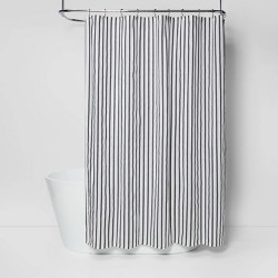 Striped Shower Curtain Black/white - Threshold™ : Target