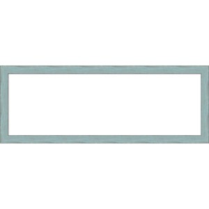 Amanti Art 14"x38" Sky Blue Rustic Framed Magnetic Dry Erase Board - 1 of 4