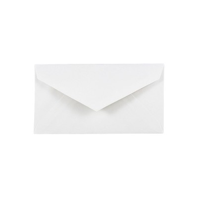 JAM Paper #7 3/4 Monarch Commercial Envelopes 3.875 x 7.5 White 01633984B