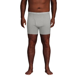 Lands' End Men's Knit Boxer Brief Mixed 3 Pack - 1 of 4