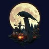 Junior's Design By Humans Halloween Theme By chriskar T-Shirt - 2 of 3