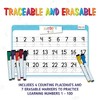 merka Drawing Pad Placemat for Kids, Creative Learning at the Dining Table - Numbers 1-100, 4 Fun Mats, Tracing Activity - 4 of 4