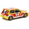 Renault 5 MAXI Turbo #27 "Tour de Corse - Rallye de France" (1985) "Hobby64" Series 1/64 Diecast Model Car by Tarmac Works - image 3 of 3