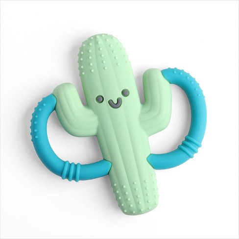 Itzy Ritzy Easy Hold Teether Cactus Target