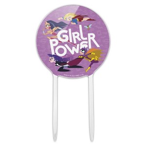 DC Super Hero Girls Girl Power Acrylic Cake Topper - 1 of 4