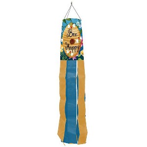 Briarwood Lane Spring Happy Beehive Windsock Wind Twister 40x6 - 1 of 3