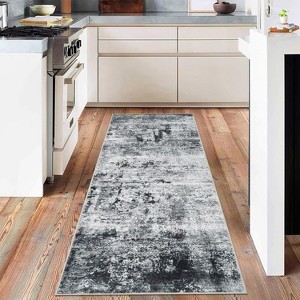 Area Rugs Living Room Modern Abstract Rug Non-Slip Low Pile Soft Rug for Bedroom Dining Room Home Office - 1 of 4