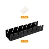 Unique Bargains Acrylic No Installation Space Saving Multi-functional Hat Racks 4 Pcs - 3 of 4