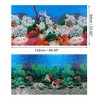Unique Bargains Aquarium Background Poster Double-sided Fish Tank Background Decorative Pictures PVC 1 Pc - 4 of 4