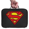 Superman Classic S-Shield Logo Insulated Soft Sided Lunch Box - 3 of 4