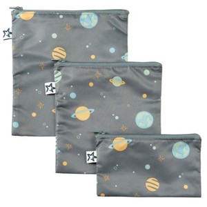 Tiny Twinkle Reusable Snack Bags, Machine Washable, BPA-Free for Baby and Toddler Food - 1 of 3