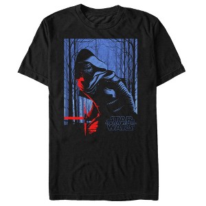 Men's Star Wars The Force Awakens Kylo Ren in the Woods T-Shirt - 1 of 4